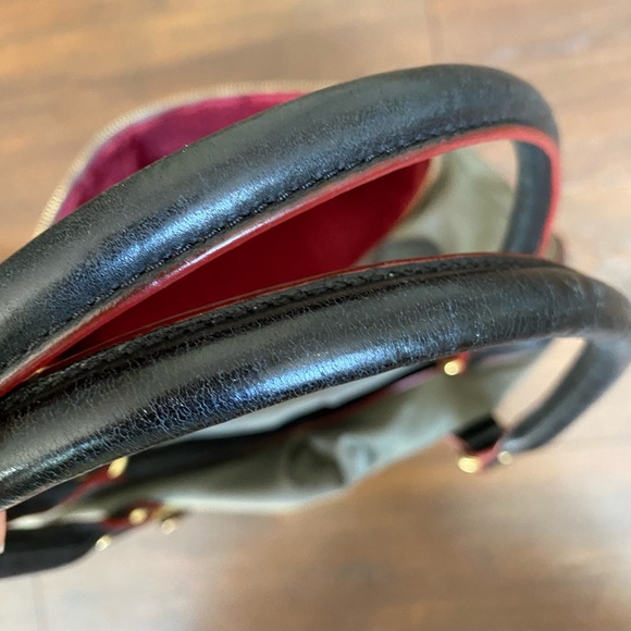 MZ Wallace Bag Jane Bedford Nylon and Leather Tote Shoulder Bag with pouch - Picture 10 of 16